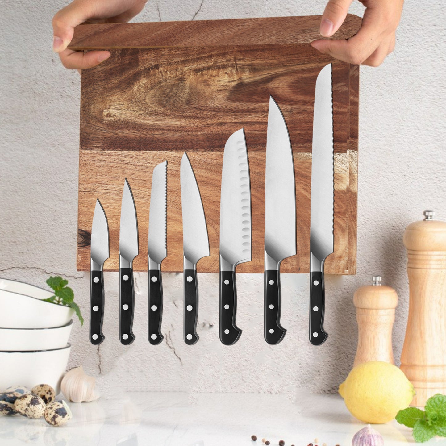 Resafy Magnetic Knife Holder 17 X 13 inches (Knife not included)