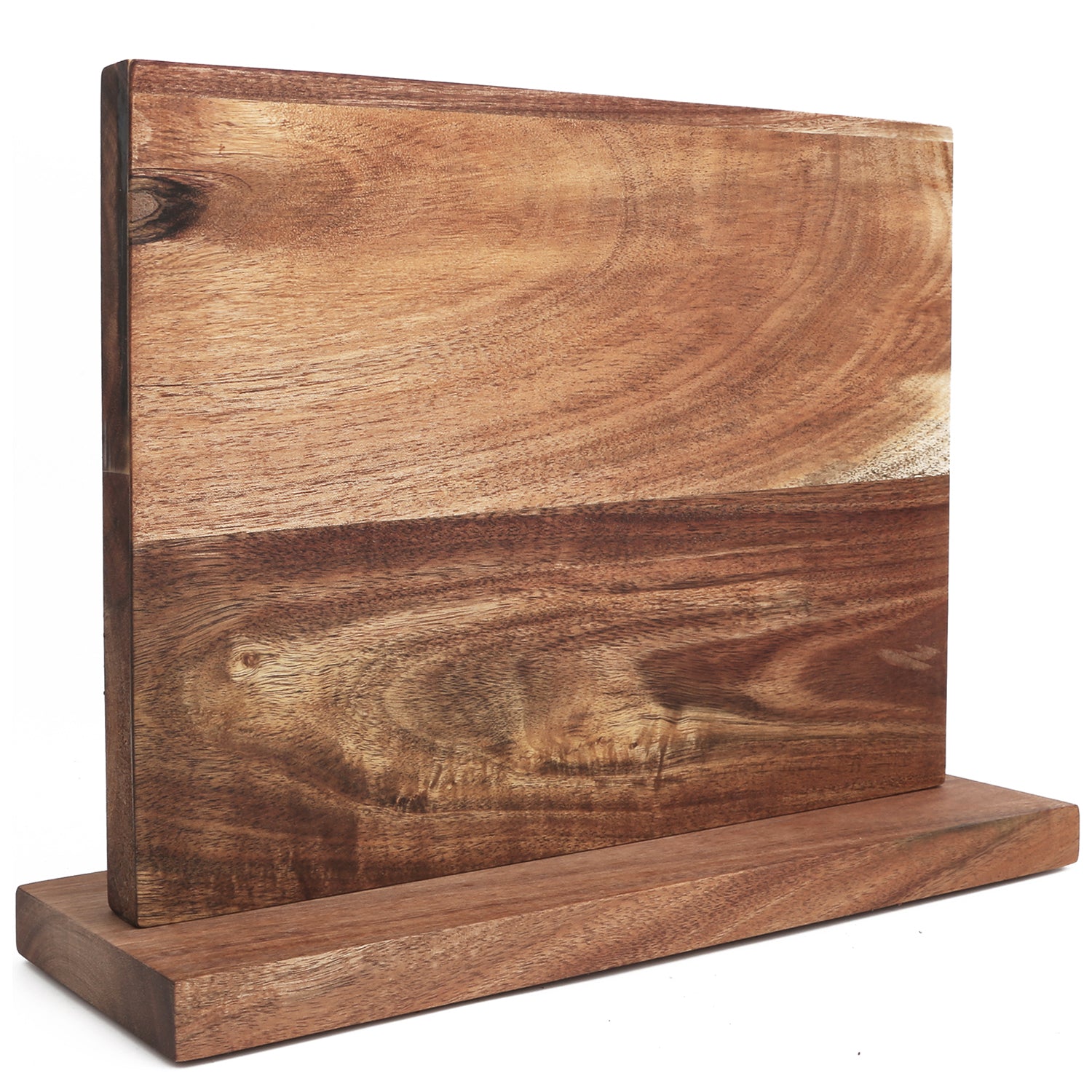 Acacia Hardwood Magnetic Knife Block – Senken Knives