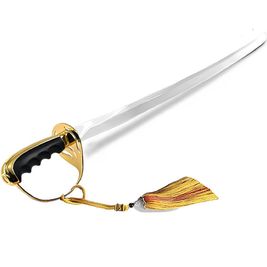 Resafy Champagne Saber with Golden Handle With Wooden Gift Case G5