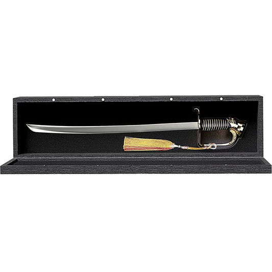 Resafy Champagne Saber with Golden Handle With Wooden Gift Case G1